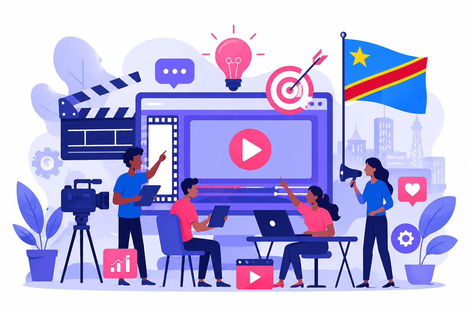Advertising Video for a Business in DRC